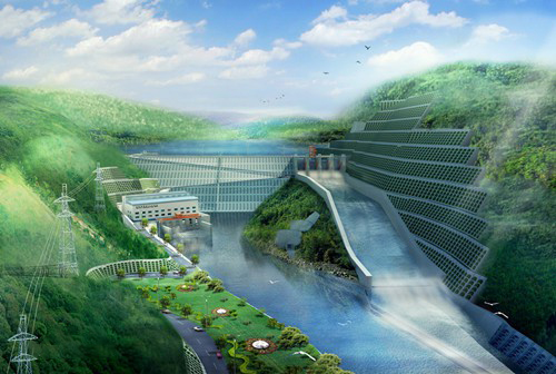 谯城老挝南塔河1号水电站项目